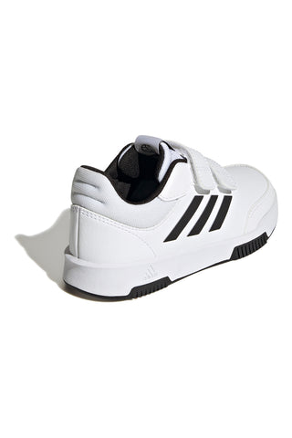 Weiße Sneakers mit Klettverschlüssen Adidas Tensaur Hook and Loop