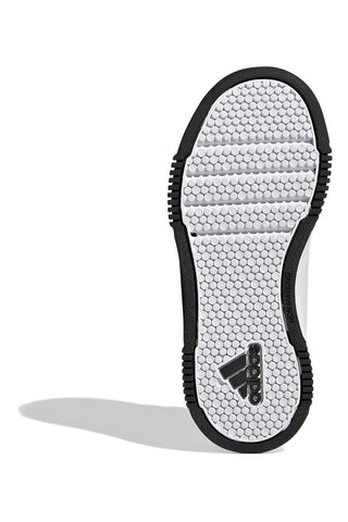 Weiße Sneakers mit Klettverschlüssen Adidas Tensaur Hook and Loop