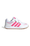 Weiße und rosa Sneakers ADIDAS TENSAUR SWITCH CF C