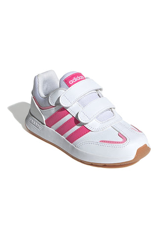 Weiße und rosa Sneakers ADIDAS TENSAUR SWITCH CF C