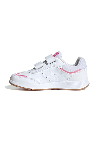 Weiße und rosa Sneakers ADIDAS TENSAUR SWITCH CF C