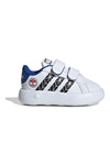 Weiße Lauflernschuhe ADIDAS GRAND COURT SPIDER-MAN CF I