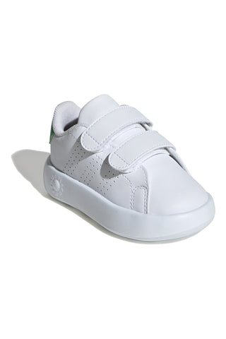 Sneakers Primi Passi Bianche con dettagli Verdi ADIDAS ADVANTAGE CF I