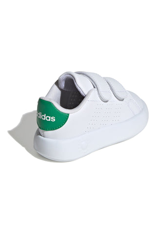 Weiße Lauflernschuhe mit Noppensohle ADIDAS ADVANTAGE CF I