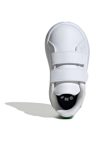 Weiße Lauflernschuhe mit Noppensohle ADIDAS ADVANTAGE CF I