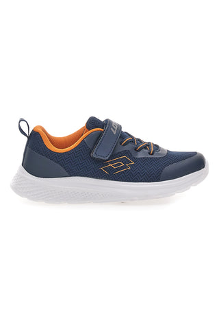 Scarpe da Ginnastica blu con strappo e air memory foam Lotto Rider AMF CL S