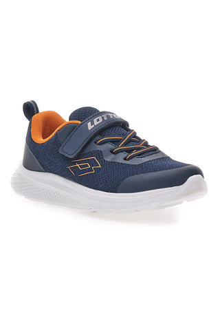 Scarpe da Ginnastica blu con strappo e air memory foam Lotto Rider AMF CL S
