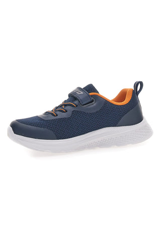 Scarpe da Ginnastica blu con strappo e air memory foam Lotto Rider AMF CL S
