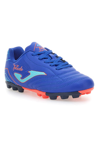 Scarpe da Calcio Blu per Terreni Duri JOMA TOLEDO JR 2504 HARD GROUND