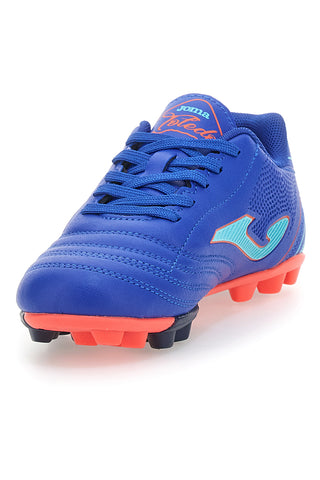 Scarpe da Calcio Blu per Terreni Duri JOMA TOLEDO JR 2504 HARD GROUND
