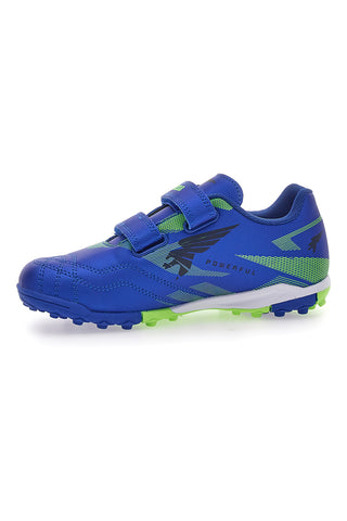 Scarpe da Calcio Blu Con Strappi in Velcro Joma Powerfull Jr 2504 Turf
