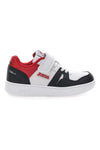 Schwarz-weiße Sneakers mit Klettverschluss JOMA PLATEA LOW JR 2506