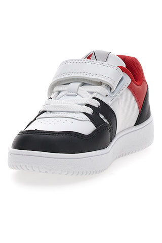 Schwarz-weiße Sneakers mit Klettverschluss JOMA PLATEA LOW JR 2506