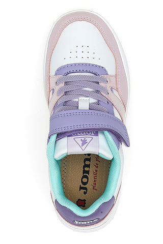 Sneakers Multicolor Con Strappo in Velcro Joma Platea Low Jr 2519