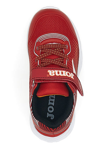 Rote Lauflernschuhe mit Klettverschluss JOMA HORIZON JR 2506