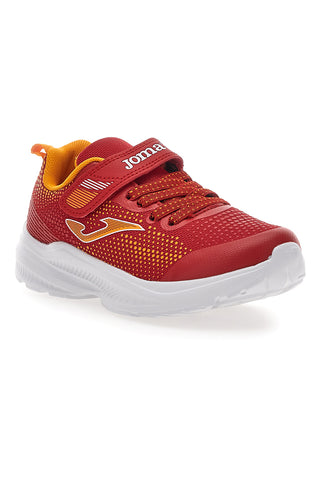 Rote und orangefarbene Sneakers mit Klettverschluss JOMA HORIZON JR 2506