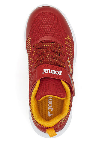 Rote und orangefarbene Sneakers mit Klettverschluss JOMA HORIZON JR 2506