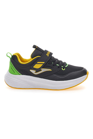 Schwarze Sneakers mit gelben und grünen Details JOMA FERRO J5 2501