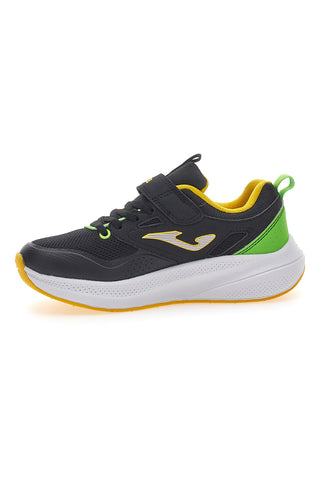 Schwarze Sneakers mit gelben und grünen Details JOMA FERRO J5 2501