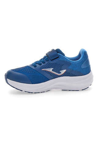 JOMA Speed ​​​​Jr 2504 Blaue Laufschuhe mit Klettverschluss