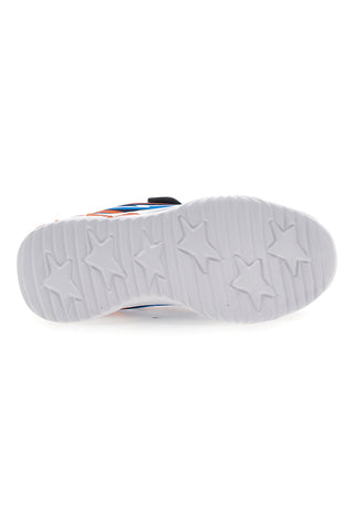 Blaue und orange Sneakers mit integrierten Lichtern PITT KIDS K21900