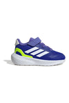 Adidas RUNFALCON 5 EL I Blauer Klett-Sneaker