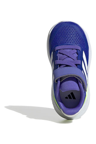 Adidas RUNFALCON 5 EL I Blauer Klett-Sneaker