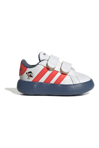 Sneaker bianche con Mickey Mouse e chiusura a strappo Adidas GRAND COURT Mickey CF I da Bambino | Pittarello Sneaker bianche con Mickey Mouse e chiusura a strappo Adidas GRAND COURT Mickey CF I da Bambino | Pittarello