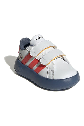 Weiße Sneaker mit Mickey Mouse und Bubble-Sohle Adidas GRAND COURT Mickey CF I