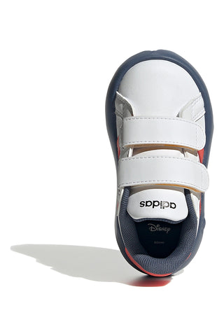 Weiße Sneaker mit Mickey Mouse und Bubble-Sohle Adidas GRAND COURT Mickey CF I