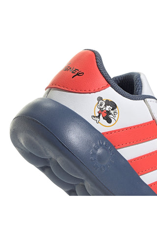 Weiße Sneaker mit Mickey Mouse und Bubble-Sohle Adidas GRAND COURT Mickey CF I