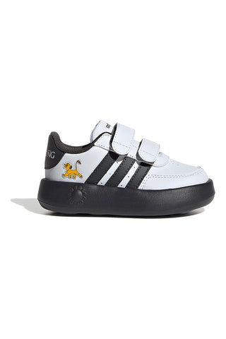 Sneaker nere e bianche con chiusura a strappo Disney Adidas BREAKNET LionKing CF I