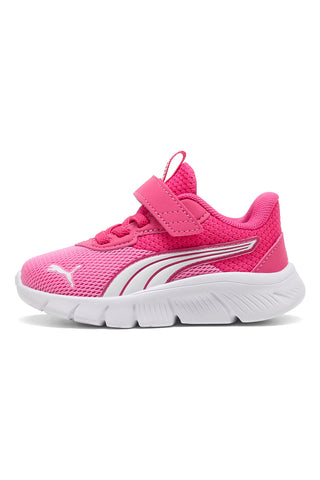 Fuchsiafarbene Sneakers mit Mesh und Klettverschluss Puma FlexFocus Modern AC+ Inf