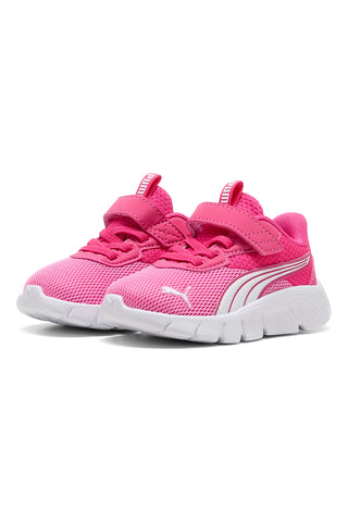 Fuchsiafarbene Sneakers mit Mesh und Klettverschluss Puma FlexFocus Modern AC+ Inf