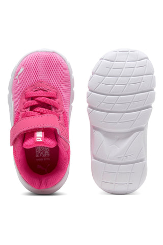 Fuchsiafarbene Sneakers mit Mesh und Klettverschluss Puma FlexFocus Modern AC+ Inf