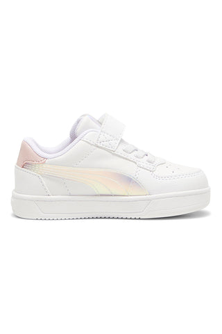 Puma Caven 2.0 Holo 2.0 AC+ Inf – Weiße Sneakers mit holografischen Details