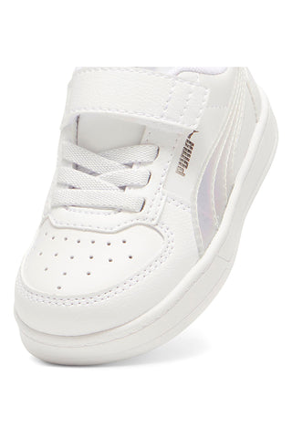 Puma Caven 2.0 Holo 2.0 AC+ Inf – Weiße Sneakers mit holografischen Details