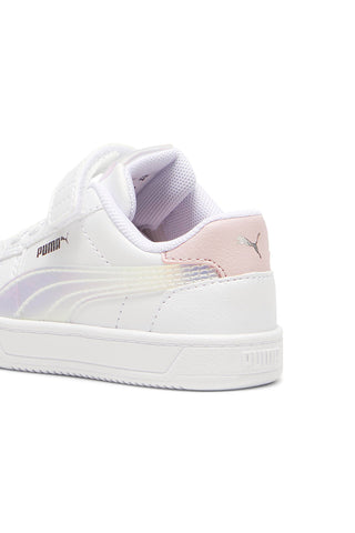 Puma Caven 2.0 Holo 2.0 AC+ Inf – Weiße Sneakers mit holografischen Details