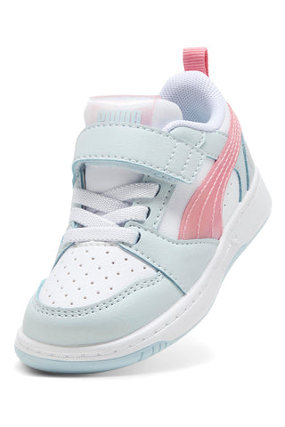 Sneakers multicolor pastello con Kinder-Fit Puma Rebound V6 Lo Space Belle AC+ Inf