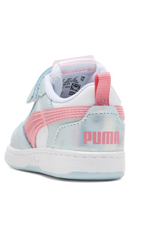 Pastell-mehrfarbige Sneaker mit Kinder-Passform Puma Rebound V6 Lo Space Belle AC+ Inf