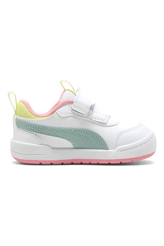 Sneakers bianche con dettagli pastello regolabili Puma Multiflex 2 Color V Inf