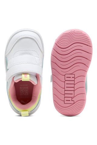 Sneakers bianche con dettagli pastello regolabili Puma Multiflex 2 Color V Inf