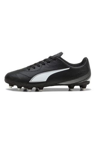 Puma Vitoria II Jr Schwarze FG/AG-Fußballschuhe mit Nieten