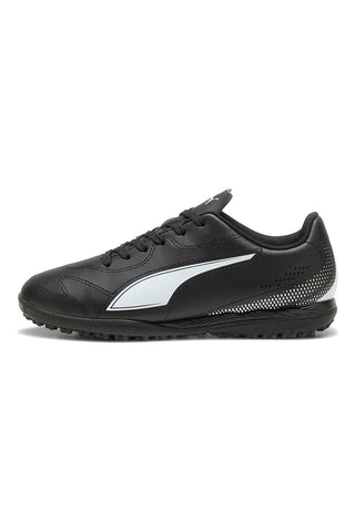 Scarpe da calcetto nere con suola turf Puma Vitoria II TT Jr