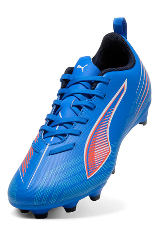 Puma Ultra 6 Play FG/AG Jr Blau Synthetik Junior Fußballschuhe