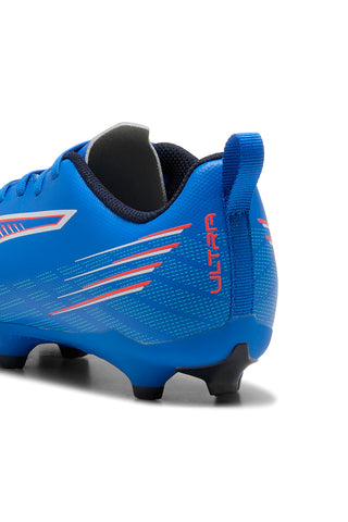 Puma Ultra 6 Play FG/AG Jr Blau Synthetik Junior Fußballschuhe