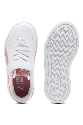 Puma Court Lally AC+ PS Weiße Sneakers mit rosa Details