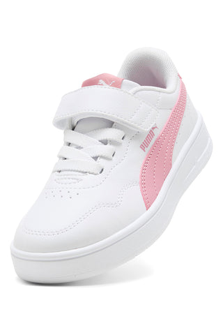 Puma Court Lally AC+ PS Weiße Sneakers mit rosa Details