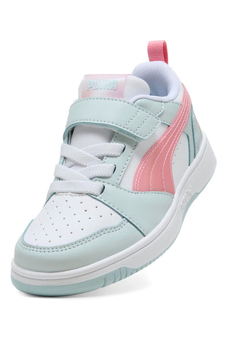 Sneakers multicolor pastello con chiusura a strappo Puma Rebound V6 Lo Space Belle AC+ PS