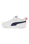 Sneakers bianche con dettagli blu e rossi Puma Rickie AC+ PS